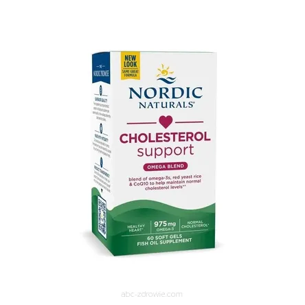 Opakowanie  Cholesterol Support - Nordic Naturals 60 kaps