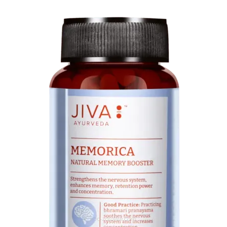 Memorica, tabletki na pamięć, Jiva Ajurweda Ajurweda 120 tab.