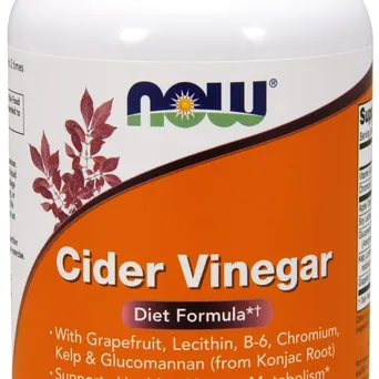 Cider Vinegar - 180 kaps. Now Foods