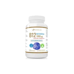 Witamina B12 Metylokobalamina + Prebiotyk 1000 120 kaps