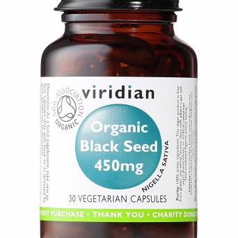 Organic  Black  Seed    Ekologiczna  Czarnuszka  450  mg   