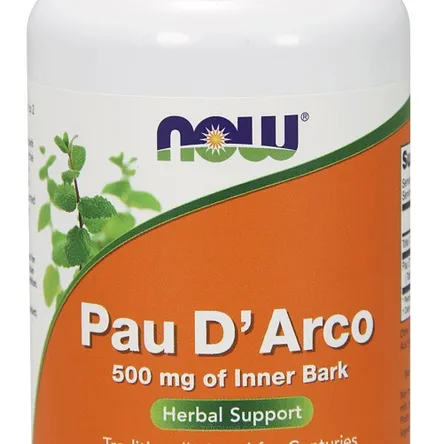Pau D'Arco, 500mg - 100 vkaps. NOW Foods