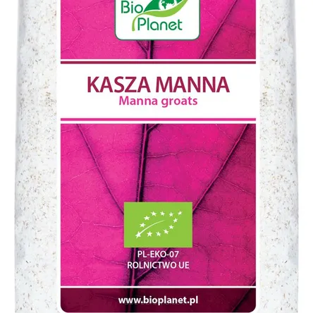 Kasza manna BIO 500g Bio Planet