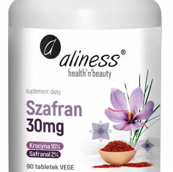 Szafran Safrasol™ Aliness  90 tabletek VEGE