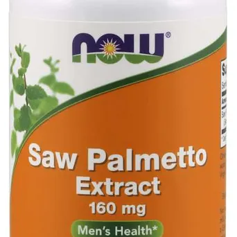 NOW FOODS Saw Palmetto Extract 160mg, 120sgels.