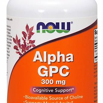 Alpha GPC, 300mg Now Foods- 60 kaps
