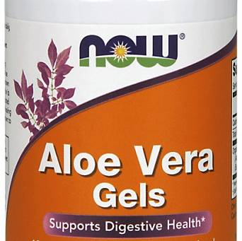 Aloe Vera Gels - 100  kaps. NOW Foods