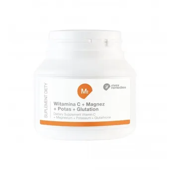 Witamina C + Potas + Magnez + Glutation 150g Invex Remedies