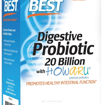 Probiotyk trawienny 20 Billion CFU Doctor's Best 30 kaps.