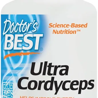 Cordyceps Ultra 750mg  Doctor's Best 60 vege kapsułki
