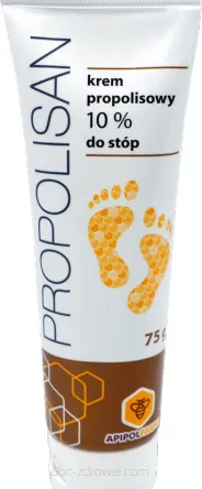 Propolisan antybakteryjny krem propolisowy 10% do stóp 75 ml