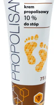 Propolisan antybakteryjny krem propolisowy 10% do stóp 75 ml