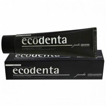 Czarna wybielająca pasta do zębów Ecodenta 100 ml