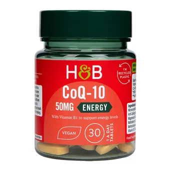 CoQ-10 50mg - Holland-Barrett - 30 tabletek. 