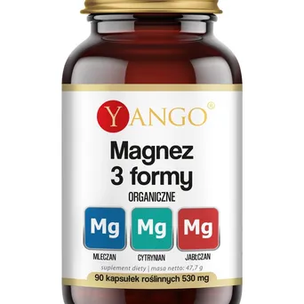 Magnez 3 formy Yango 90 kapsułek