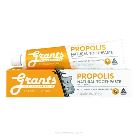 Ochronna, propolisowa pasta do zębów Grants of Australia - bez fluoru