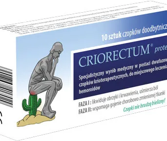 Czopki Criorectum protect 10 szt