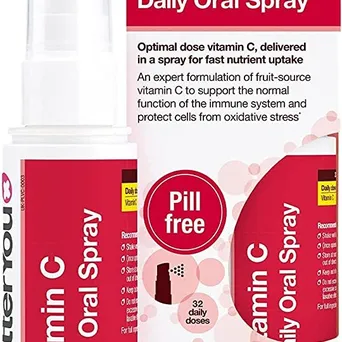 Witamina C Daily Oral Spray, Natural Cherry and Pomegranate - 50 ml. BetterYou