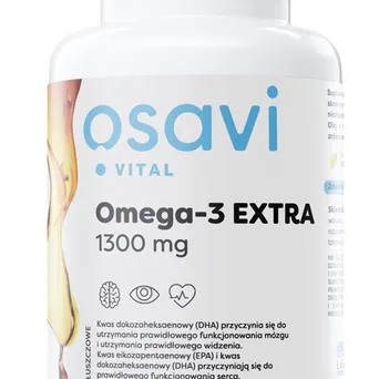 Omega-3 Extra (Vital), 1300mg (Cytryna) - 60 kaps
