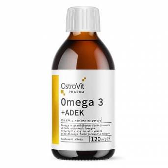 Omega 3 + ADEK OstroVit Pharma 120 ml