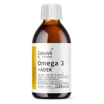 Omega 3 + ADEK OstroVit Pharma 120 ml