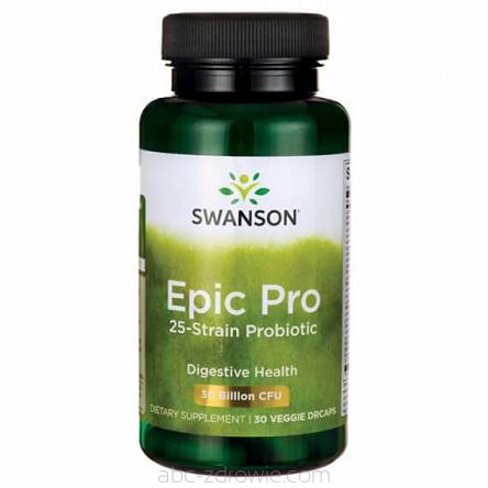 Epic Pro zestaw 25 szczepów probiotycznych Swanson