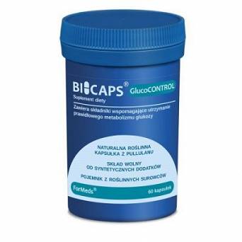 GlucoCONTROL BICAPS tabletki na prawidłowy poziom cukru Formeds 60 kaps.