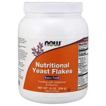 Nutritional Yeast Flakes płatki drożdżowe  Now Foods 284g