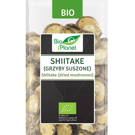 Shiitake (grzyby suszone) BIO 50g Bio Planet