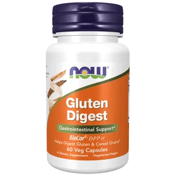 Gluten Digest - Enzymy Trawienne 60 kaps. NOW Foods