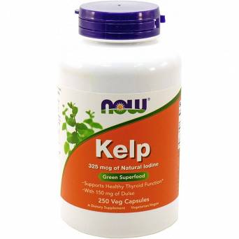 Kelp, 325mcg - 250 kaps Now Foods
