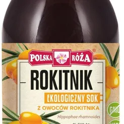 Sok z Rokitnika ekologiczny 250 ml Polska Róża 