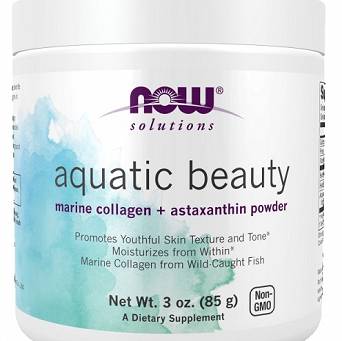 Aquatic Beauty, proszek - 85g Now Foods