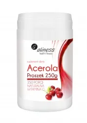 Acerola- naturalna Witamina C-proszek-Aliness- 250 g