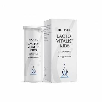 Probiotyk dla dzieci-LactoVitalis Kids New-Holistic 30 tabl.