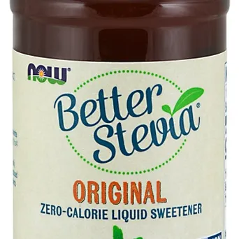 Better Stewia w płynie, Organic - 237 ml. Now Foods