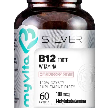 Witamina B12 100mcg, 60kaps. (Metylokobalamina) MyVita