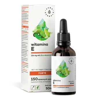 Witamina E Forte (200 IU) na oleju MCT - krople 50ml-Aura Herbals