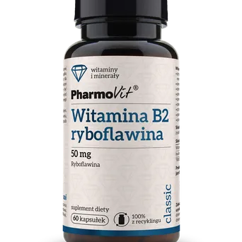 B2 ryboflawina 50 mg 60 kaps Pharmovit