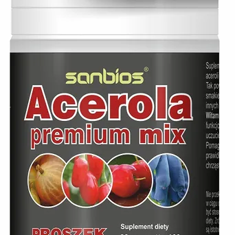 SANBIOS Acerola premium mix proszek 160g