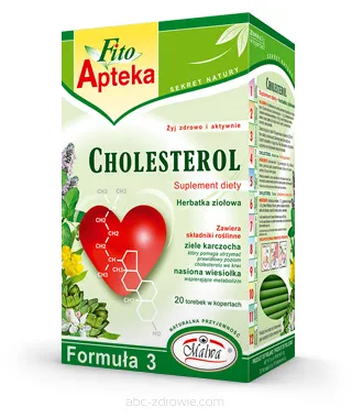 F3 Cholesterol herbatka 20*2g MALWA