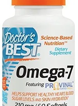 Omega-7 z dodatkiem Provinal, 210mg - 60 kapsułek miękkich  Doctor's Best