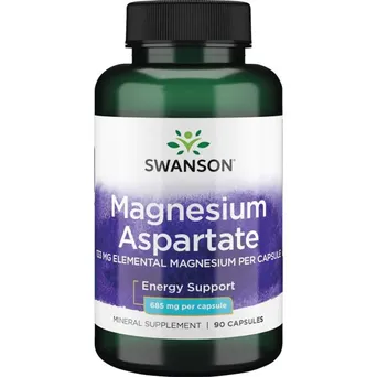 Asparaginian magnezu, 685mg - 90 kaps.Swanson