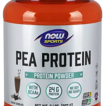 Pea Protein, Vanilla Toffee - 907g Now Foods
