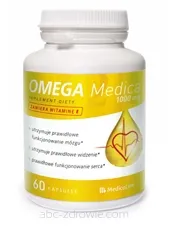 Omega Medica z Wit.E 1000 mg x 60 kapsułek