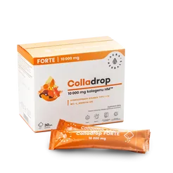 Colladrop FORTE Saszetki - Kolagen Morski 10000 mg - 30 szt.-Aura Herbals