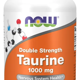 Tauryna 1000mg, 100vcaps. NOW FOODS