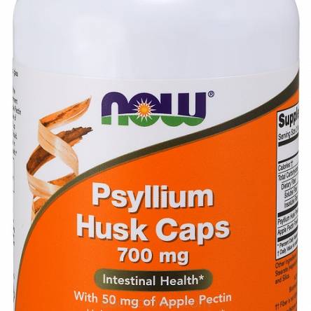 Psyllium Husk, 700mg  z  Apple Pectin - 180 vcaps