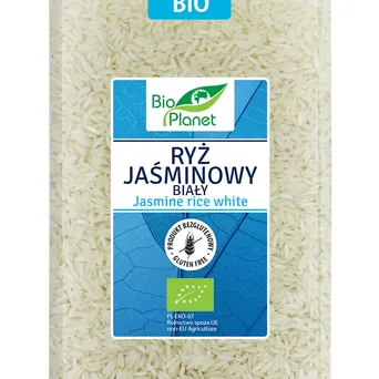 Ryż jaśminowy biały bezglutenowy BIO 1kg Bio Planet