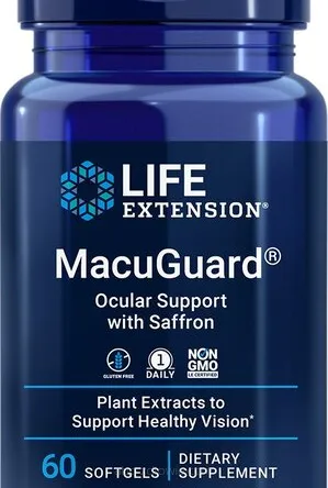 MacuGuard Ocular Support with Saffron - 60 softgels